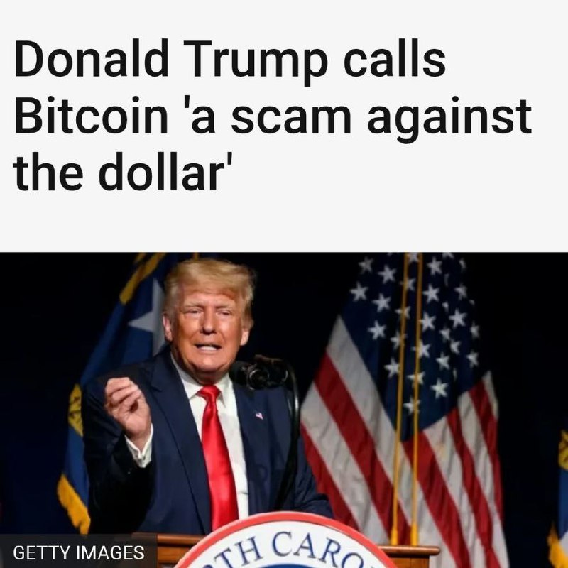 crynetio's tweet image. ⚡️ THROWBACK: In 2021, Trump called &quot;$BTC a scam against the dollar.&quot; Fast forward to 2025, and he&apos;s all about making the USA the ultimate $BTC superpower and crypto capital of the world! Talk about a glow-up! 💪💰 #CryptoJourney #TrumpTransition