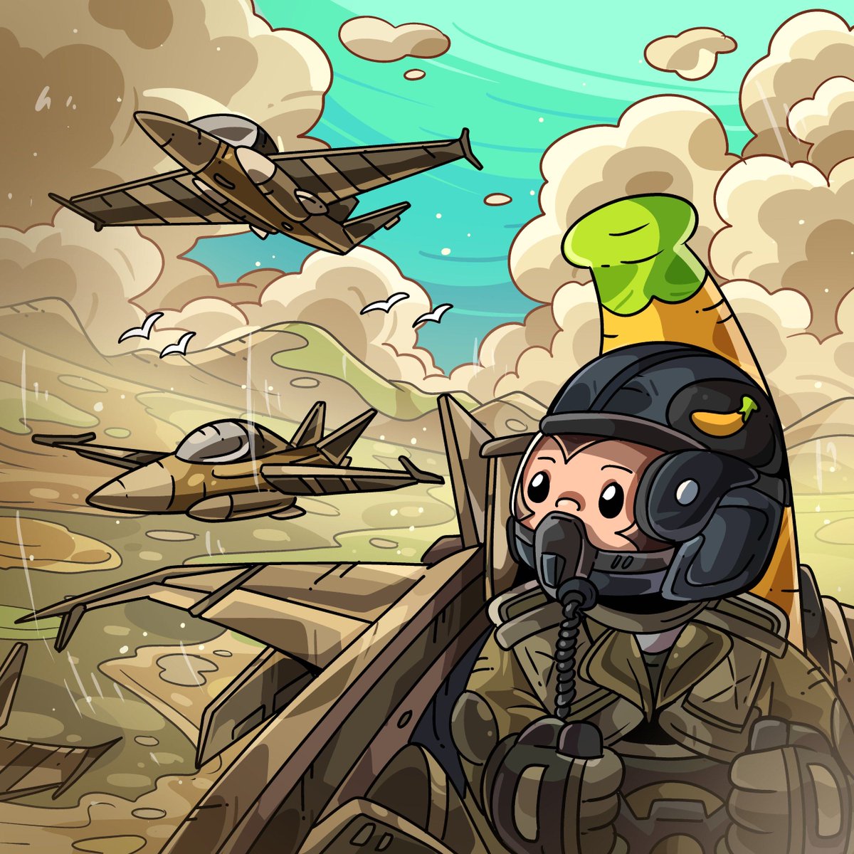 bananagun's tweet image. Markets move fast. We move faster.   

Welcome to the Banana Force.