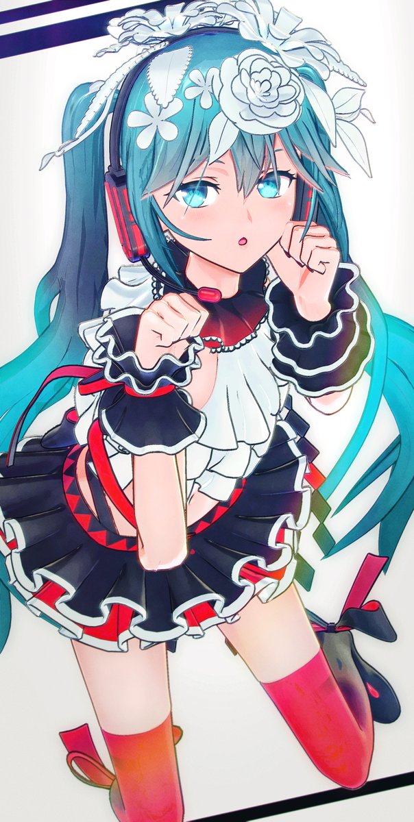 初音ミク 「去年のも素晴らしい。 かわいい」|kokoのイラスト