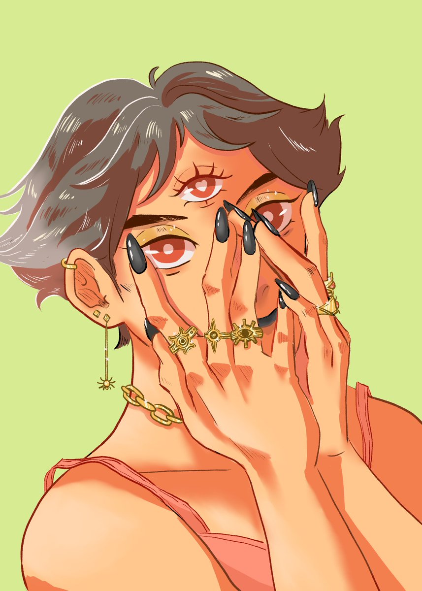 v_alldraw's tweet photo. Happy Inktober! This year, I wanted to focus on lighting and posing, so I decided to use bust poses with bugs that correspond to each prompt! I love bugs ☝️🤓 https://t.co/ziCCQPwh6x