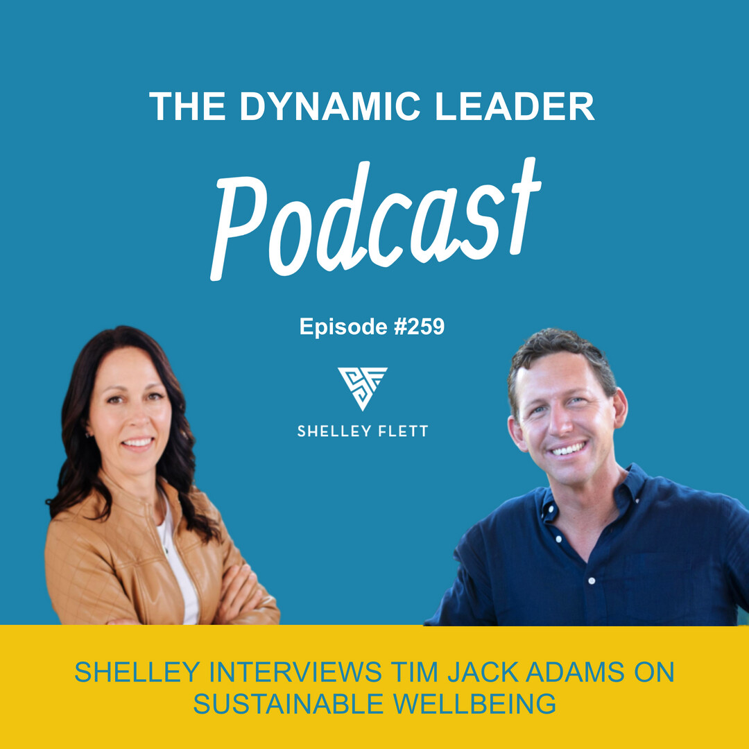 🎙️🎙️THE DYNAMIC LEADER PODCAST - Episode #259. Shelley interviews Tim Jack Adams on sustainable wellbeing.
✨ Just pressing play on this episode will give your wellbeing a boost.

🎧 Listen now: open.spotify.com/episode/2mB9WL… 

#wellbeing #leadership #dynamicleader #sustainability