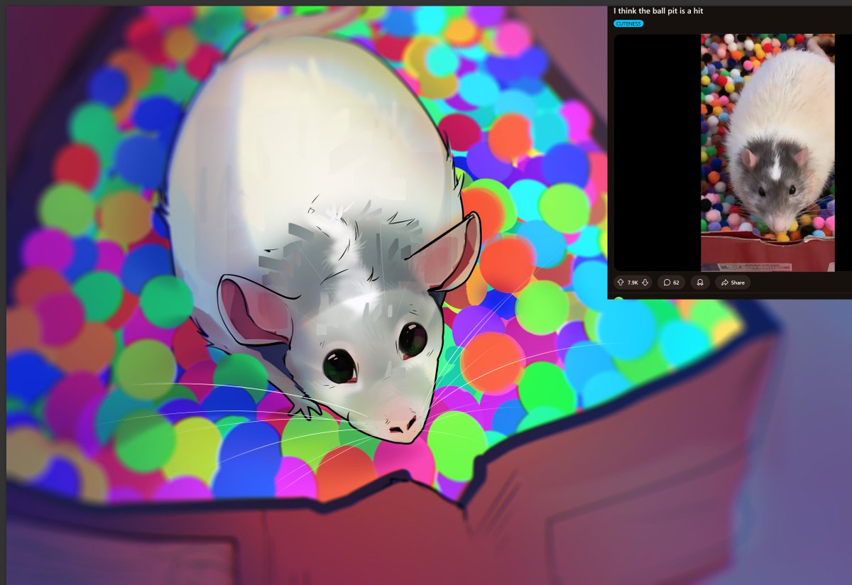 BobaBirdd's tweet photo. more rats from reddit that I couldn't resist

 (I failed rendering the knit fabric 3 times and gave up on the last one, but liked the lil cowrat doodles) https://t.co/R0HO0kTf3C