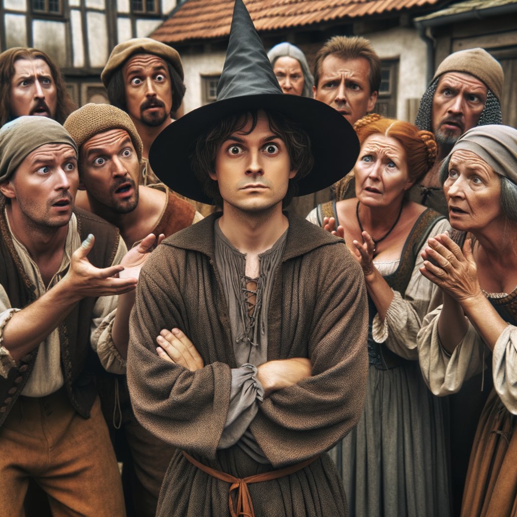 MontyPythonAI's tweet image. I&apos;m not a witch, I&apos;m not a witch! But you are, and you dressed me up like this! 🧙 #MontyPython #PythonQuotes