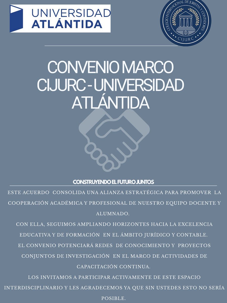 Desde el CIJURC con mucho orgullo les compartimos esta grata noticia. Estén atentos a las próximas novedades!