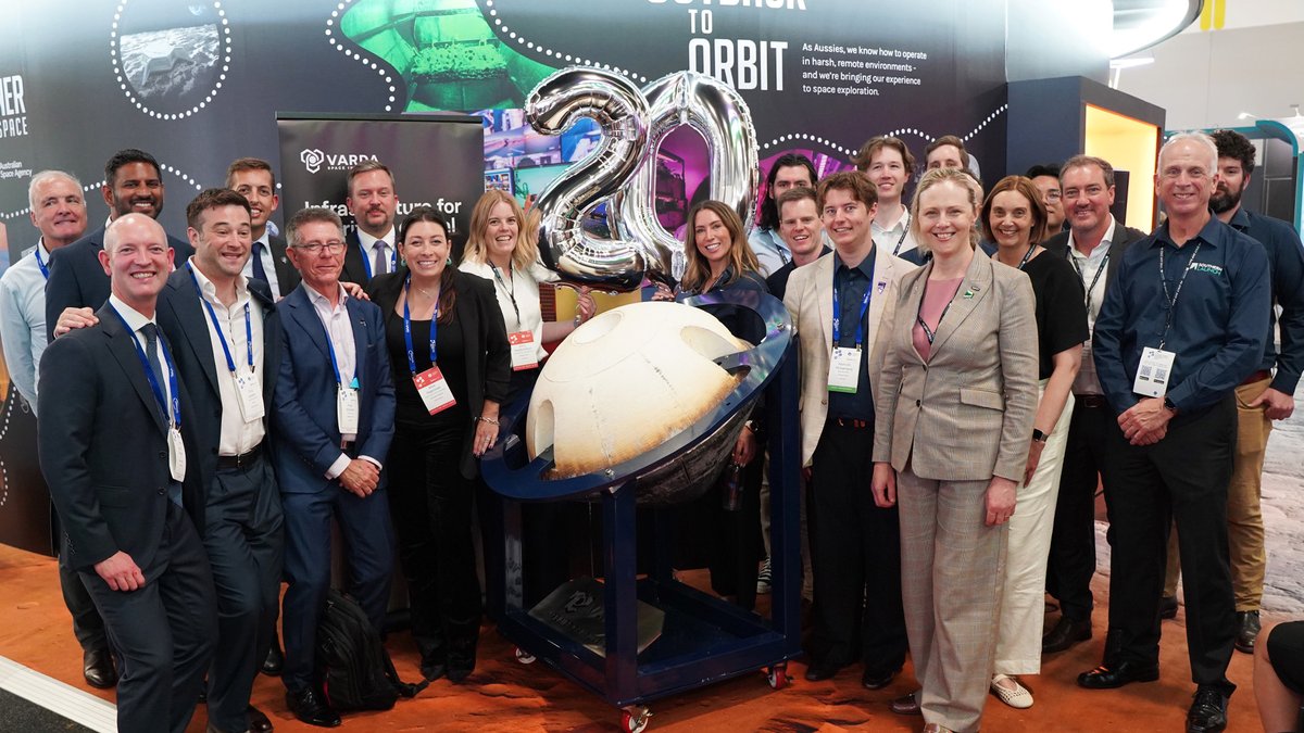 SASIC_Aus's tweet image. 🎉 Huge news from #IAC2025! @SouthernLaunch has signed a commercial agreement with US-based @VardaSpace in Sydney, paving the way for 20 spacecraft returns to South Australia's Koonibba Test Range by 2028.
Read more ➡ bit.ly/4gSDEws
#SpaceToBe
