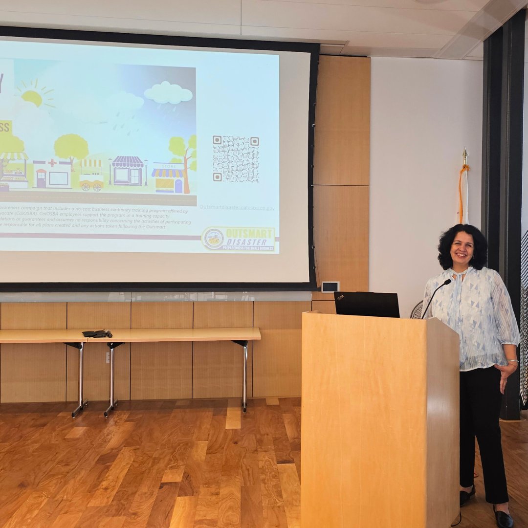 CaliforniaOSBA's tweet image. 🛡️ Preparedness Month is ending, but being ready is always smart business.

Thanks to all who joined our September events with @FEMARegion9, Haywired Hayward, and @UPHelp!  @OutsmrtDisaster have free tools to help plan, protect &amp;amp; recover
#PreparednessMonth #SmallBizReady