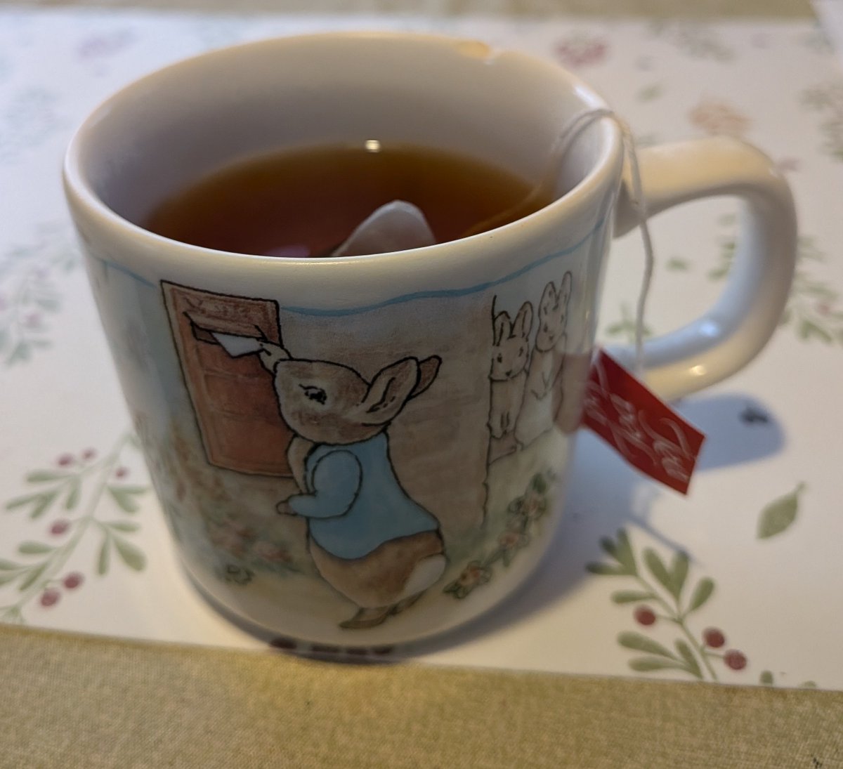 iIPDFB6gpK4mHKS's tweet photo. オシャレな紅茶を頂いた。
とにかくパッケージが素敵。
大震災を生き延びたピータラビットのマグで朝の息抜き。
フ~😆
焼き菓子は自分で買う🛒💭
https://t.co/c9mibEXeHB
#PecheMignon https://t.co/NbhddVIs3G