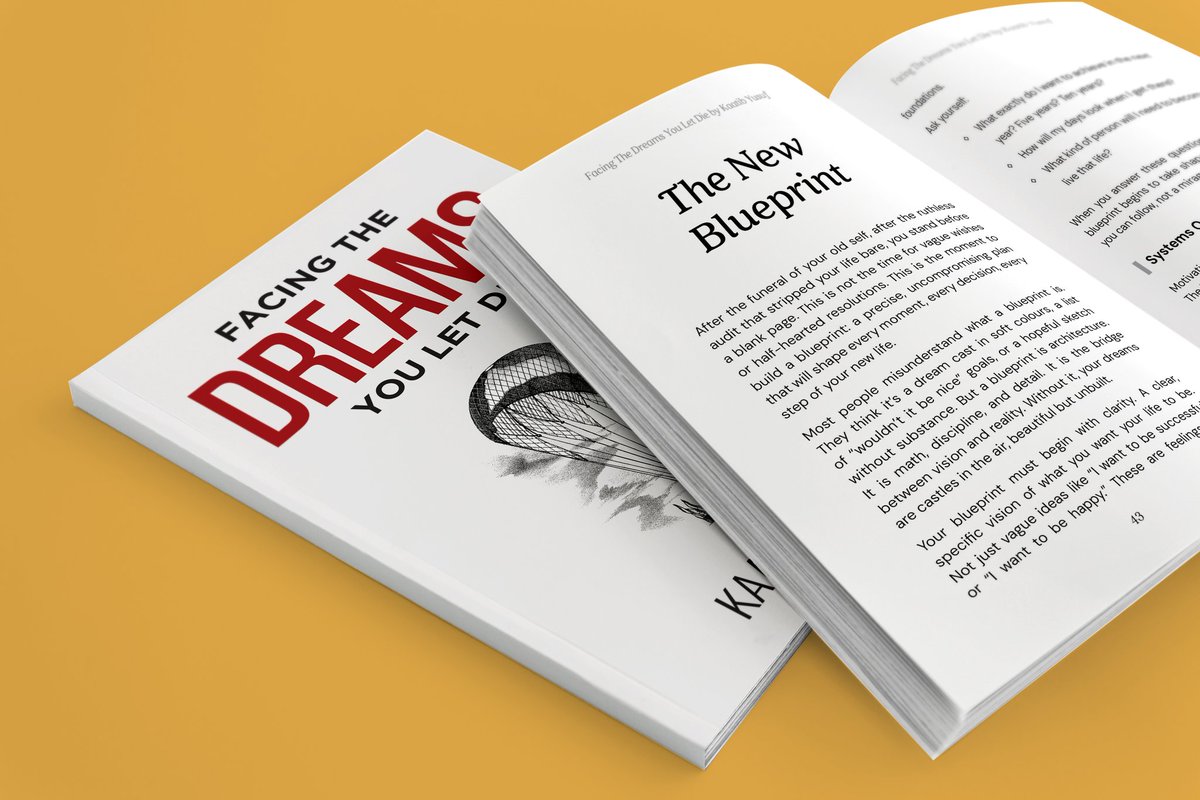 kaatibyusuf's tweet photo. Every book has a story behind it. 

Facing the Dreams You Let Die was not born from theory, but from lived realities—mine, and those of many young people I have met.

I wrote this book because I have seen too many dreams quietly buried, not by failure, but by compromise. I have met brilliant students who once had fire in their eyes, but now walk burdened by procrastination, fear, and distraction. I have listened to friends who admitted that somewhere along the line, they let their ambitions slip away—not because they lacked talent, but because they lacked guidance, clarity, or the courage to begin again.

I wrote this book because I believe our generation is facing a silent epidemic: the epidemic of “unlived lives.” We are busier than ever, yet emptier than ever. We chase everything except the things that matter most. We mask avoidance with productivity, and in the process, we silence the voice that once whispered to us: you were meant for more.

I wrote this book as a reminder—to myself first, that dreams rooted in sincerity, discipline, and faith should never be surrendered. Life will test you, yes. Failure will visit you, yes. But a dream abandoned without a fight becomes a regret, and regrets are far heavier to carry than struggles.

I wrote this book for university students, because they are at the crossroads of life. At that stage, choices are made that shape decades. It is there that distractions are loudest, temptations strongest, and identity most fragile. If at that moment, a young person can be reminded to realign their goals with Allah, to embrace discipline, and to walk courageously toward their ambitions, then their entire future can be transformed.

Finally, I wrote this book as an act of sadaqah. I wanted the soft copy to be free, so that no student, no dreamer, no believer has to be denied its message because of money. My hope is that every page becomes a conversation with the reader—a nudge to wake up, to rise again, and to live a life of clarity, purpose, and ihsan.

This book is my gift, my warning, and my hope. A gift to the Ummah, a warning against wasted lives, and a hope that even one reader will confront their buried dreams and say: *it’s not too late to begin again.

You can get your soft copy here: https://t.co/nrbspcuQul

Baarakallahu Feekum. 

Kaatib Yusuf 

Author of Facing the Dreams You Let Die.