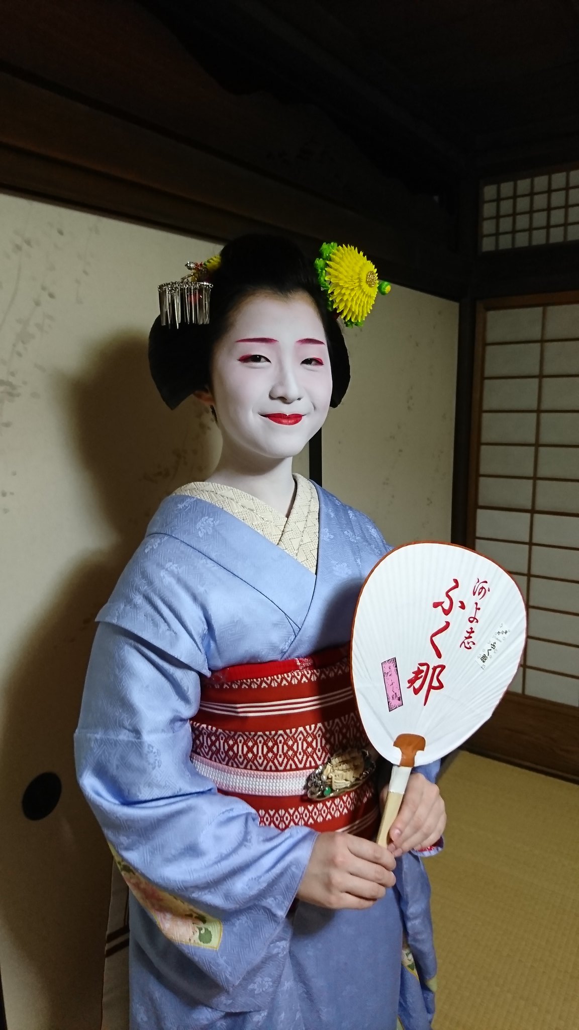 値下☆祇園京都♥オープニング・ピン☆ブラック等5点セット【花街・舞妓】ギター 夜の京都祇園 芸舞妓さんたちが行き交う花見小路を歩く Walking