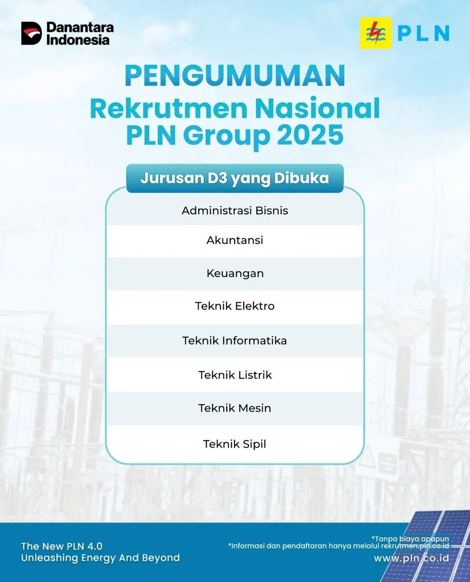 magnecareer's tweet photo. #LokerPam - PLN Group 2025 https://t.co/9FrYAylTlM