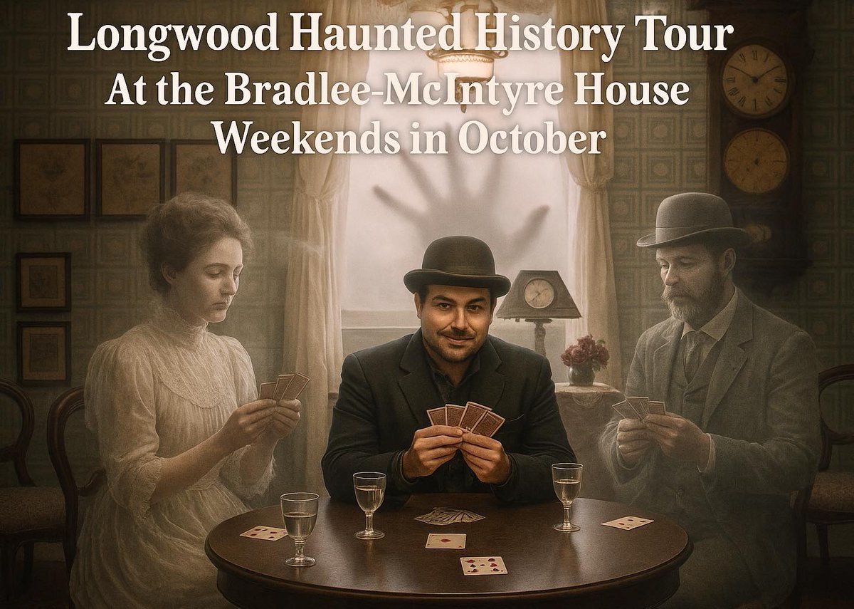Hauntingly Historic Event Longwood - Immersive journey inside the reportedly-haunted Bradlee-McIntyre House and into the unsettling past of Longwood, featuring the best of both worlds; the world of the living and the world of the dead. Read free at mysanfordherald.com/article/2099,h…