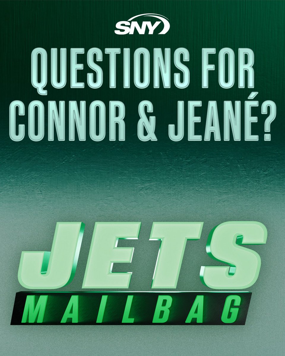 Connor_J_Hughes's tweet photo. Taking questions NOW this week’s #JetsMailbag. Send them https://t.co/DcLimiAd41