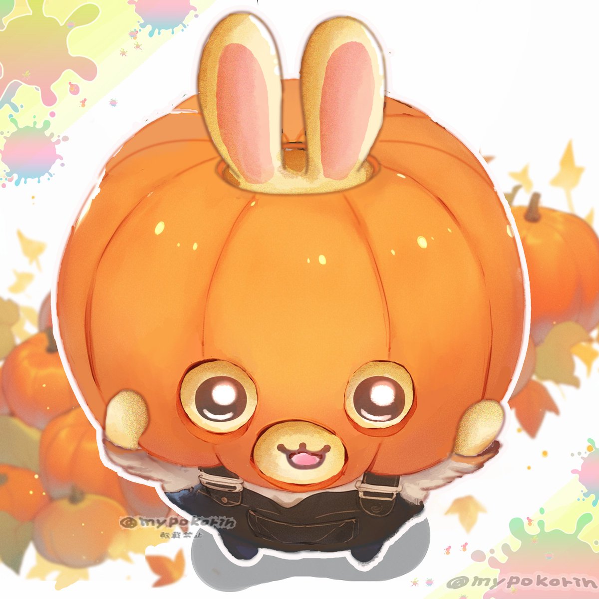 bb1223456's tweet photo. 今年もやって来ましたね🎃🐰
#カボチャうさぎ強化月間
#カボチャうさぎ強化月間2025 https://t.co/Iac8fmWhlY