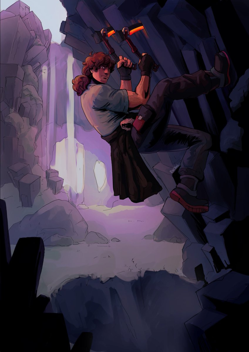 RyzSELO's tweet photo. An experimental sorta work, was planned to look like a comic cover but I had to paint it a bit.
#BorderlandsOC #OC #OriginalCharacter https://t.co/Sd1w2MOQu7
