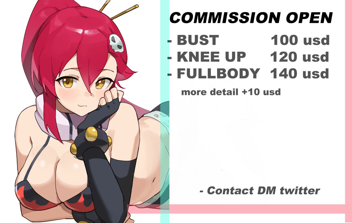 Commission open! 

If you interesting please inbox to me 🙏