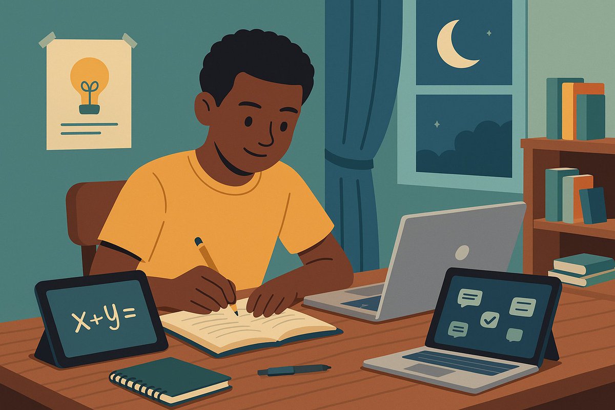 Homework is going digital
Instant feedback-Personalized apps-Multimedia projects. But… equity? screen time? relevance?

This week’s EdTech Weekly Digest explores the future of homework in 2025.
linkedin.com/pulse/future-h… via <a href="/LinkedIn/">LinkedIn</a> 
#EdTech #Homework #DigitalLearning