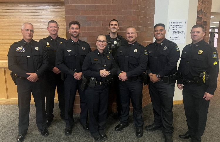 Congratulations to our new Johnson County Police Academy graduates Ofc.  Gabriel Davis, Ofc. Garrett Butler and Ofc. Gerald Picado-Rivera!  Good luck in training.