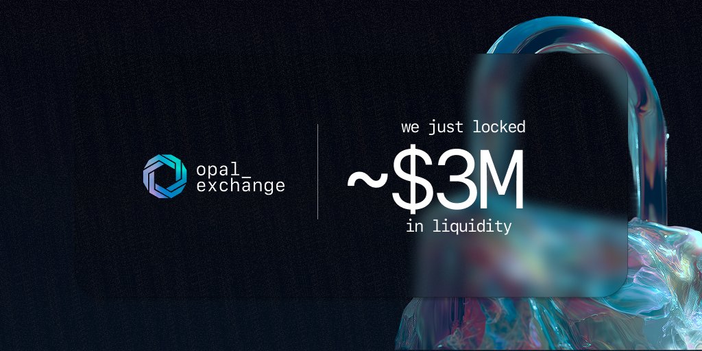 Thank you all for making the $OPAL launch such a huge success. We’re humbled by the overwhelming interest in what we’re building.

As promised - we’ve now locked our entire liquidity (~$3M) and successfully burned 93% of the total supply (links below).

With a launch of this