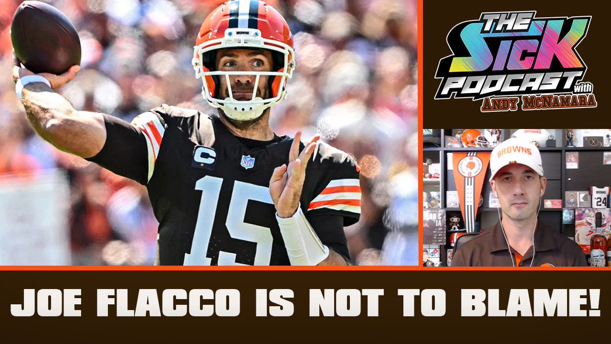 🚨New Episode🚨

<a href="/AndyMc81/">Andy McNamara</a> is 🔥 over the Browns loss:

🟤 Who's to blame for the #Browns terrible offense
🟠 Flacco vs. Gabriel for Week 5 
🟤 Dawg 🏠 / Dawg 🦴 Awards

🏈 #Fantasyfootball waiver options + #AskAndy

📺 youtu.be/3zBbdw50E0Q 
🎧 traffic.megaphone.fm/SICMED84093647…