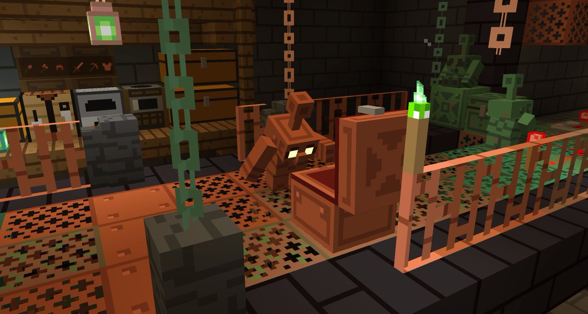 RobotPant's tweet image. Bare Bones just updated to The Copper Age! You can get the new  versions for both Java and Bedrock here:

Java: modrinth.com/resourcepack/b…
Bedrock: curseforge.com/minecraft-bedr…