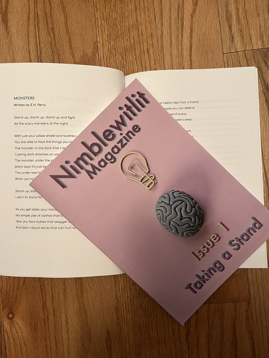 EHPerryWrites's tweet image. Look at my poem in print! I’m so excited. Got a copy for home and one for the neighborhood Little Library. You can snag a copy for your kiddos or Little Library too on the ‘zon, or a 🆓 pdf online. @nimblewitlit