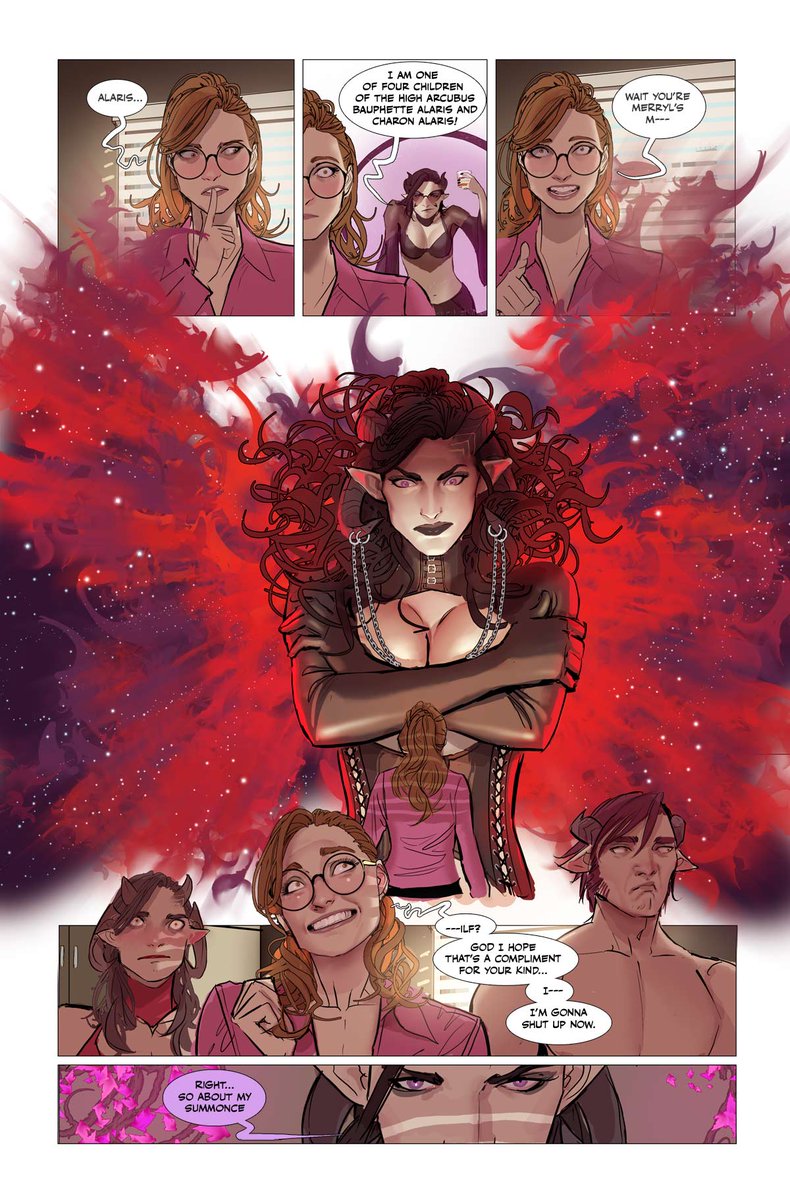 fine print book 2
the upper management arrives