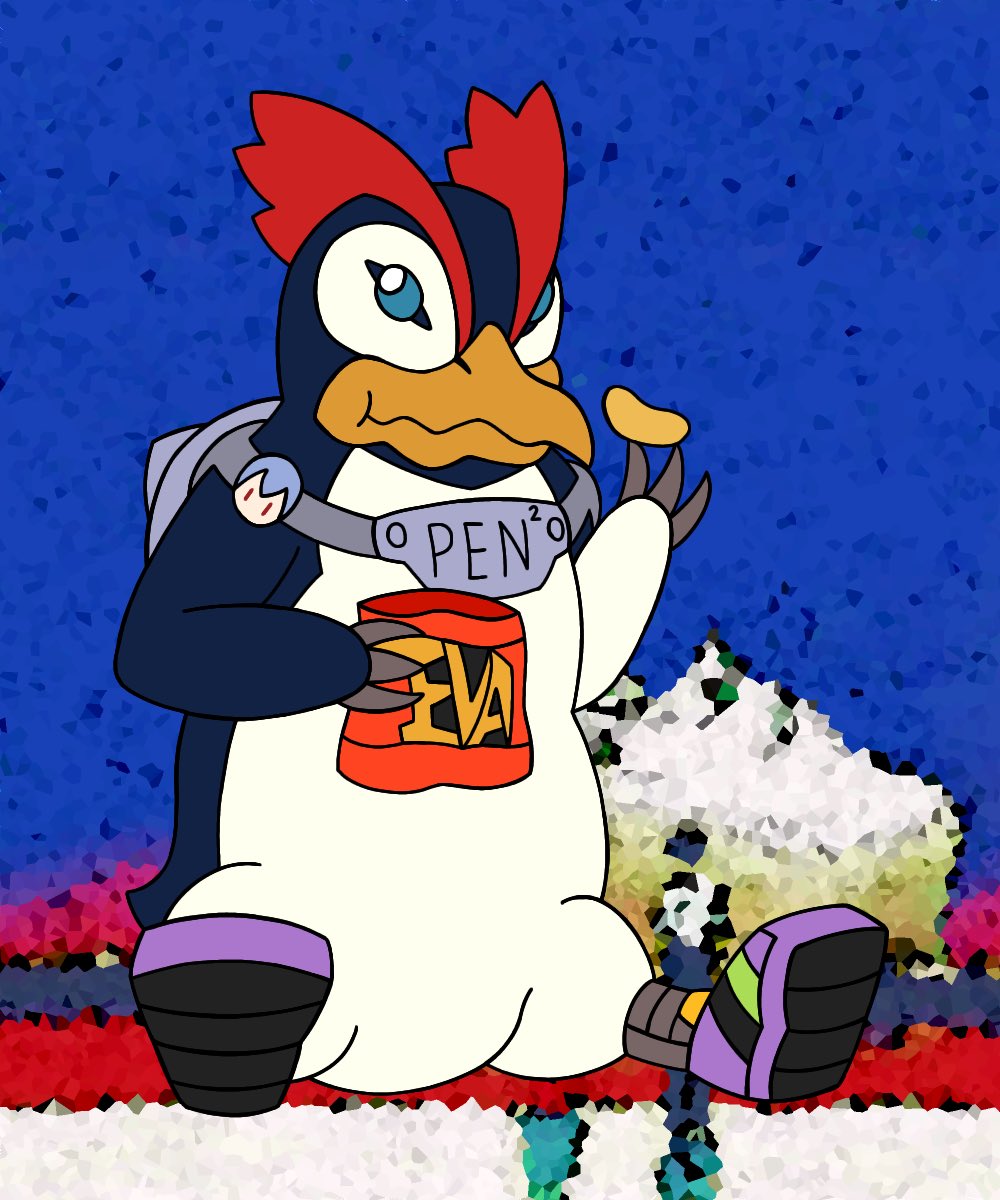 I made Pen Pen for Evangelion’s 30th Anniversary. Along with some Eva branded merchandise.

#evangelion #penguin