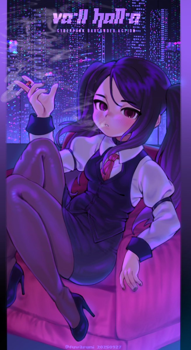 fuwasumi's tweet photo. 🚬
#va11halla https://t.co/AzO6WlXyXo