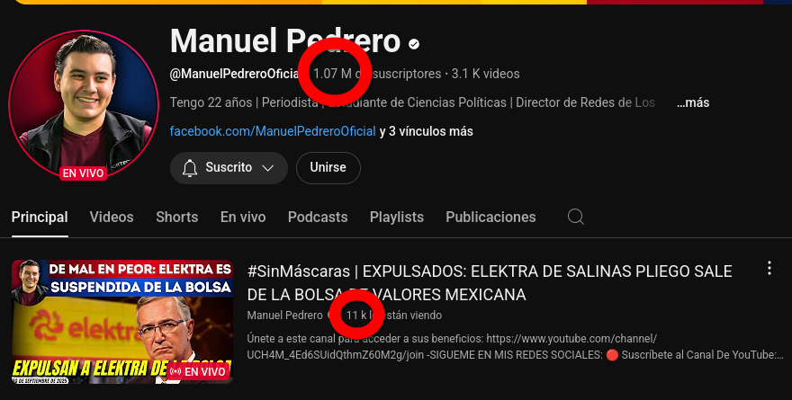 cristianjdg1's tweet photo. Huy mis #qromadores, hoy @YosoyPedrero sacó lo del #relajito que hicieron sus #Panistas, @ecsada1, en 1 hora llegó a 11k, y el proyecto tiene más de 1M de #suscriptores, @SarroyoSi @pepepanda @makugo https://t.co/a5WB3ozWIw disfruten !!! https://t.co/v18yPFRc9M