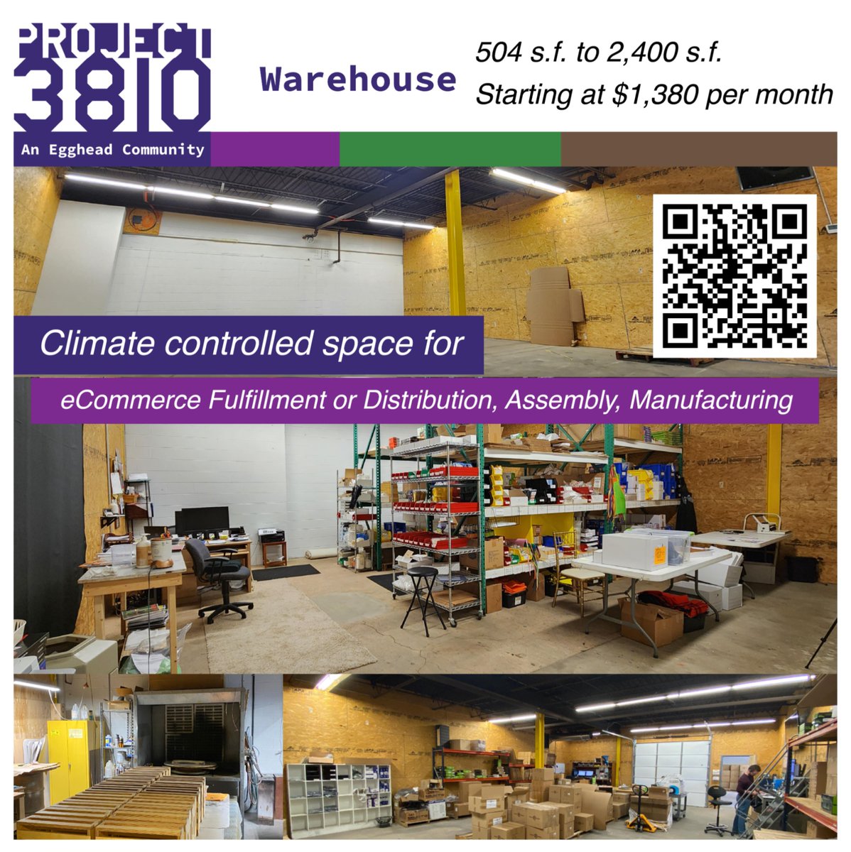 Project3810's tweet image. Our climate-controlled warehouses are ideal for e-commerce fulfillment, distribution, assembly, &amp;amp; manufacturing. Protect your inventory and streamline your logistics in a space designed for growth. Let's discuss your needs!  

#Warehouse #ClimateControlled #ManufacturingSpace