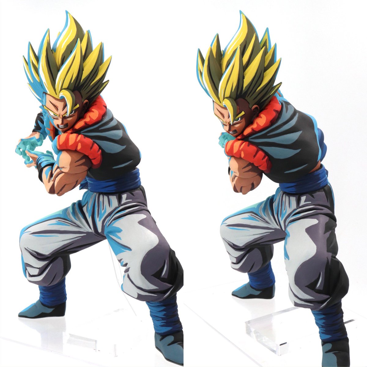 匿名配送　グランディスタ　ゴジータ リペイント　超ゴジータ ドラゴンボール　塗装 ドラゴンボール Grandista ゴジータ リペイント フィギュア 匿名