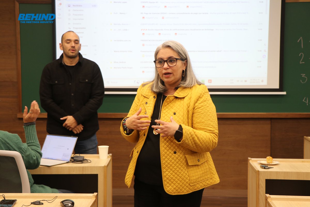 📚 Desde la Universidad Panamericana, fuimos testigos del cierre de un gran ciclo: el último módulo de la certificación CO Expo de AMPROFEC.

#BehindMi 🌐 "Siempre en los mejores momentos".
#CoExpo #Amprofec #IBIHAIM #IndustriaDeReuniones #CoberturaEspecial <a href="/AmprofecAC/">AMPROFEC AC</a>