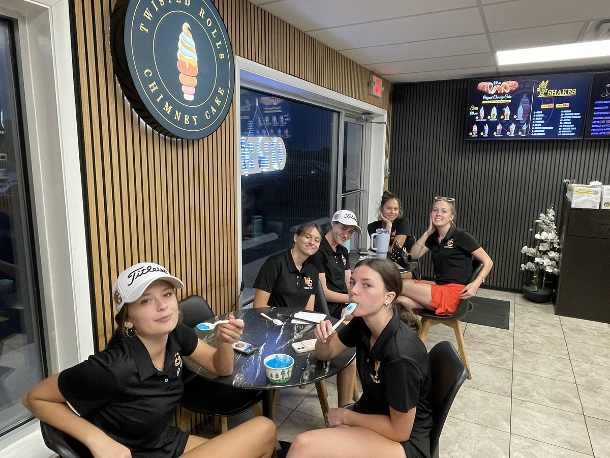 Par challenge was met thanks to Mackenzie!! Ice cream heals!!