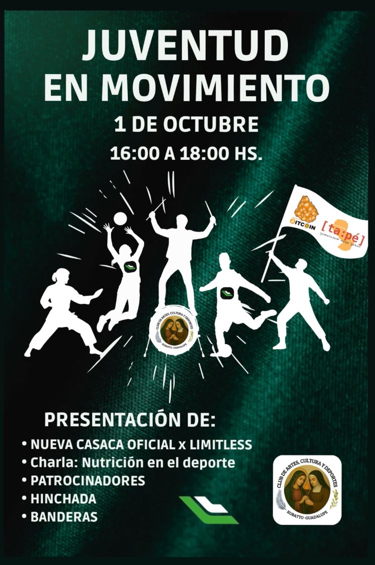 Fundación Guadalupe (@fundguadalupepy) on Twitter photo Estamos muy contentos de ir creciendo como club y de esta forma llegar a más NNA, que puedan beneficiarse de las distintas disciplinas que ofrecemos. Están todos invitados a agasajarle a nuestros alumnos/as. Para arriba Club Rubatto Guadalupe. 💪🏽 Estamos muy contentos de ir creciendo como club y de esta forma llegar a más NNA, que puedan beneficiarse de las distintas disciplinas que ofrecemos. Están todos invitados a agasajarle a nuestros alumnos/as. Para arriba Club Rubatto Guadalupe. 💪🏽