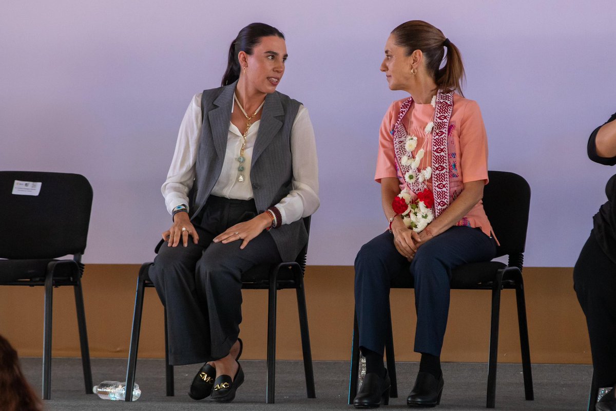 Gracias a nuestra Presidenta <a href="/Claudiashein/">Claudia Sheinbaum Pardo</a> por invitarme a acompañarla en su visita a Morelos, en el cierre de la gira #LaTransformaciónAvanza .

Hoy #México vive una nueva etapa donde la voz del pueblo es la que manda, y gracias al liderazgo de nuestra presidenta, en este primer