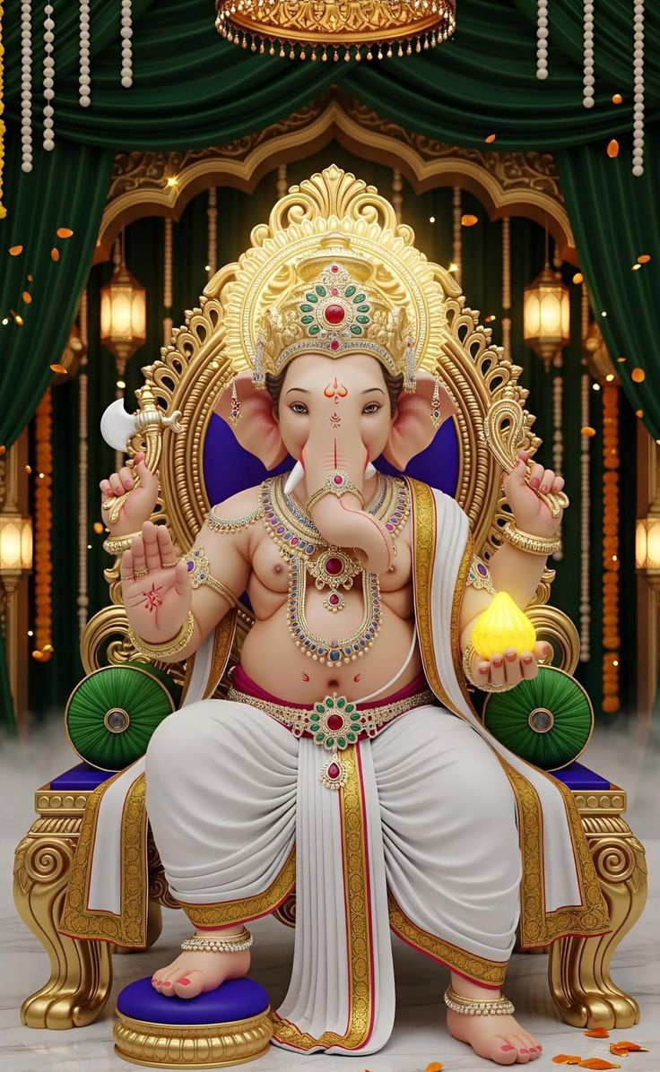 सुप्रभात वंदन मित्रों 🙏🙏
🌹🙏ॐ गं गणपतये नमः 🙏🌹
🙏🌹ॐ नमो विघ्नराजाय सर्वसौख्यप्रदायिने । 
दुष्टारिष्ट विनाशाय पराय परमात्मने ।।🌹🙏
🌹🙏श्री गणेशाय नमः 🙏🌹
🙏🌹श्री विघ्नहर्ताय नमः 🌹🙏
🌹🙏श्री लम्बोदराय नमः 🙏🌹