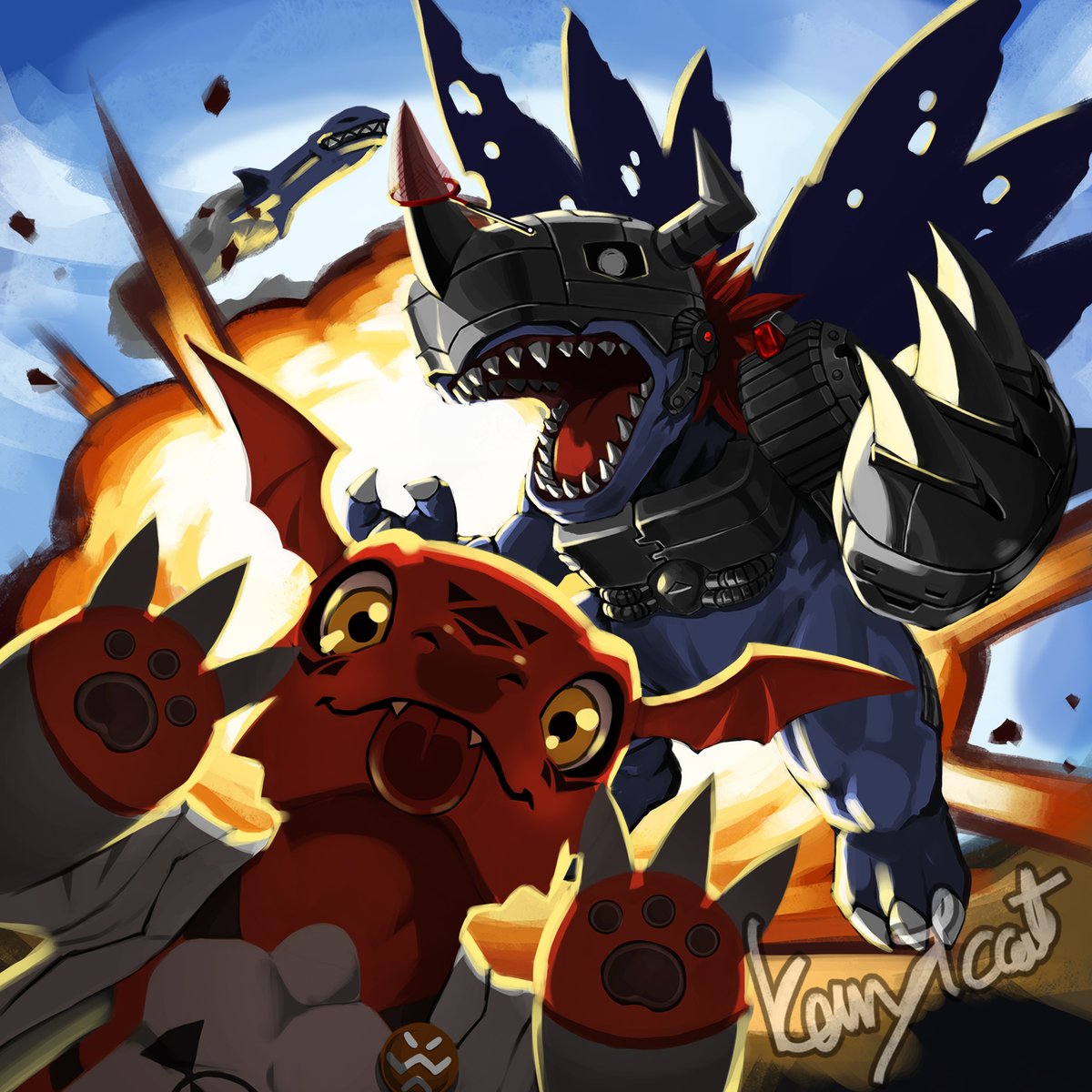 KennyTheCat5883's tweet photo. #Digimon #digimonart #디지몬 #デジモン

2025년 초에 그렸던 그림들 https://t.co/j622jXkoAs