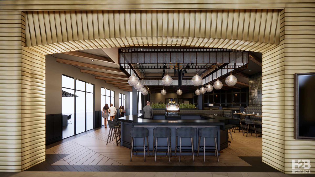 The Country Club Plaza's Gram &amp; Dun will soon have another location. Gram &amp; Dun Argosy plans a January opening in the Argosy Casino &amp; Hotel in Riverside. #openings Rendering: Courtesy of Argosy Casino.