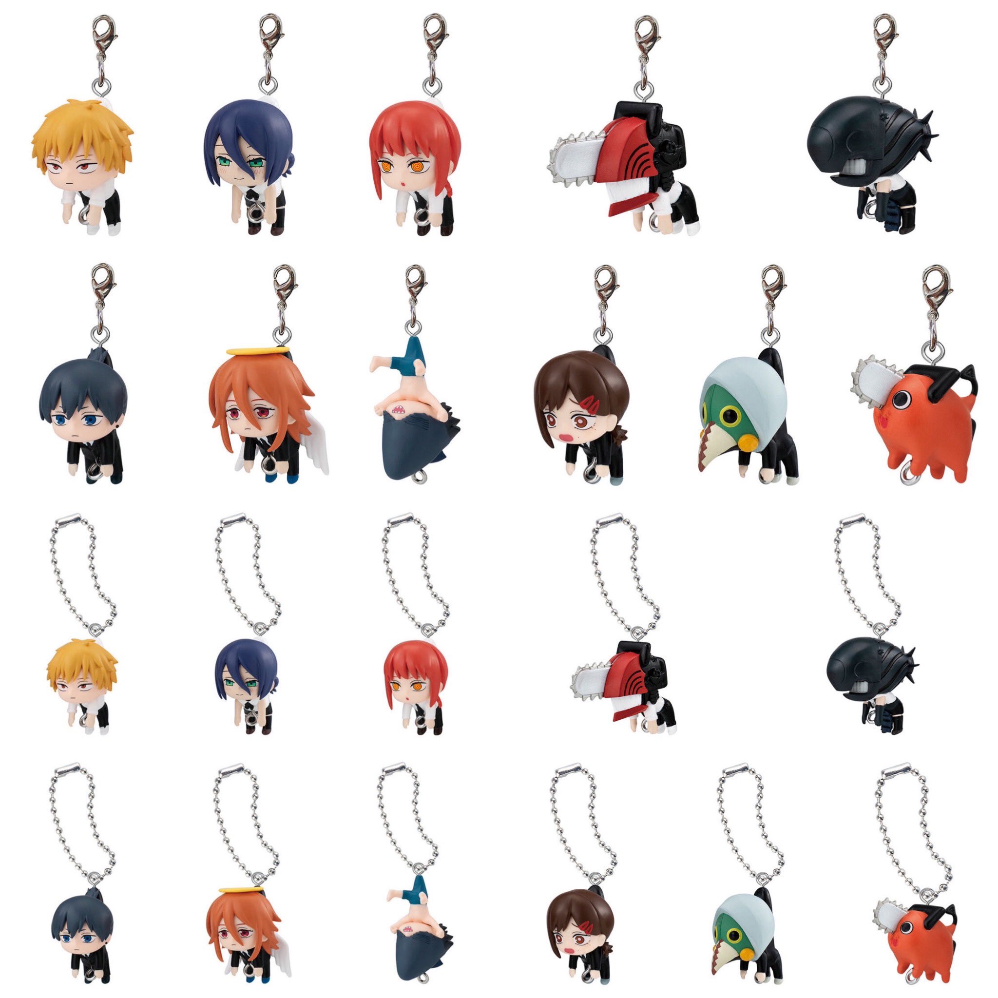 チェンソーマン レゼ編 つまんでつなげてマスコット1・2 ガチャガチャ