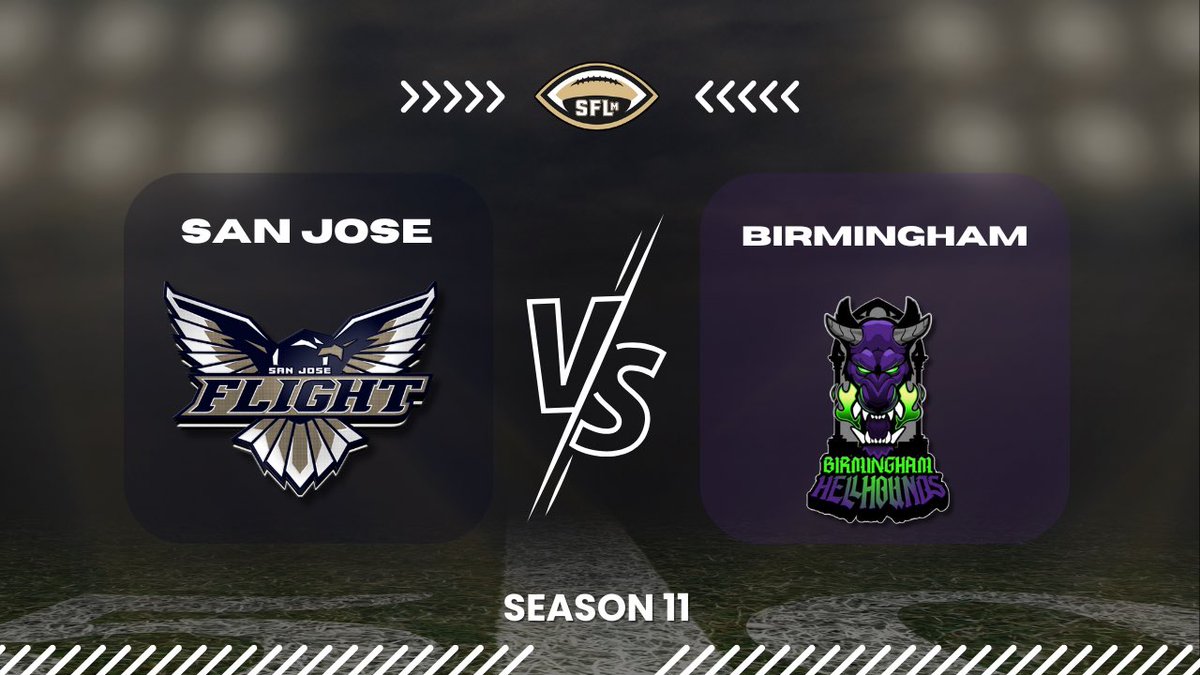 SimulationFLm's tweet image. More SFLm! A big game tonight! 
@sanjose_flight host Birmingham Hellhounds!
Can #Birmingham knock #SanJose off the #1 spot? Tune in! #whoyagot 

📺 youtube.com/watch?v=BLrABq…
JOIN ➡️ simfl.net/create-a-player

#MakeAnImpact #SFLm