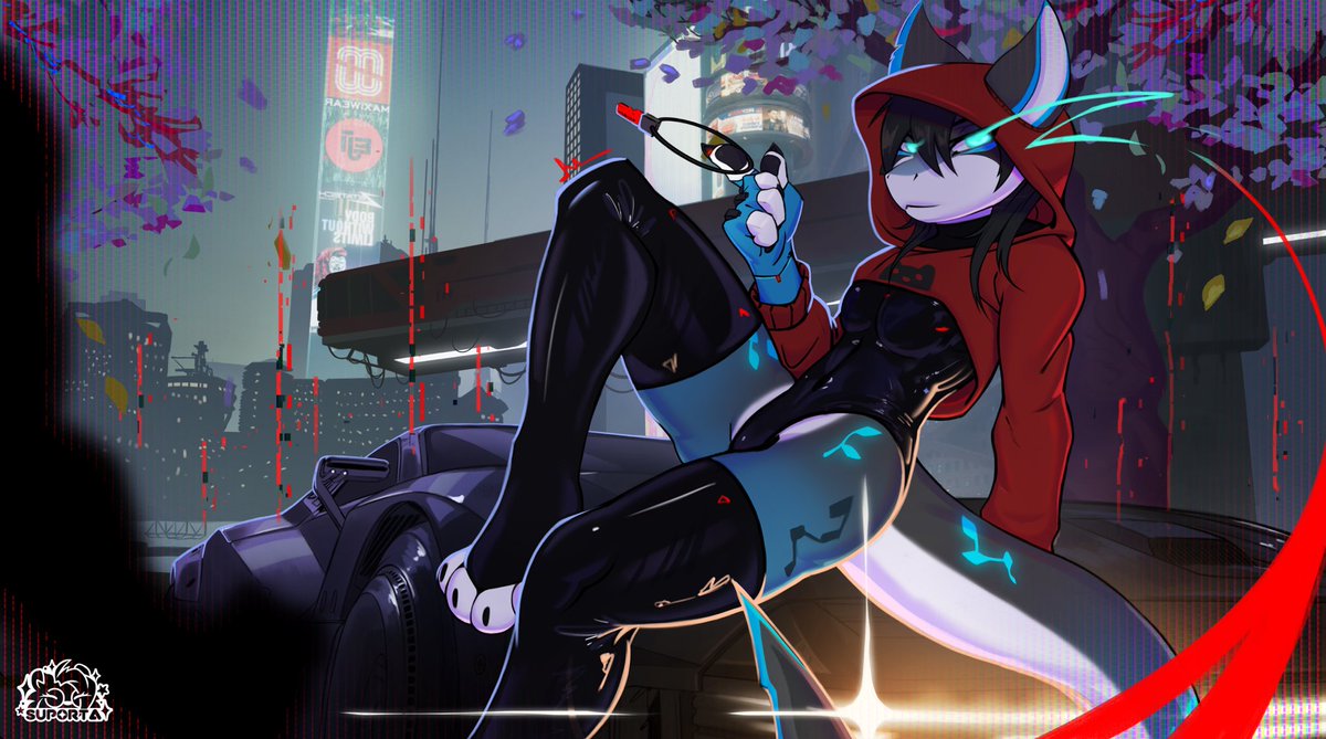 AnyaCl0ud's tweet image. “There’s no place like Night City if you wanna hide”

Love how this piece turned out and I can’t wait to get the animated version here in a couple weeks :3

🎨 t.me/SUPORTA and bsky.app/profile/suport…
Go show them some love ❤️