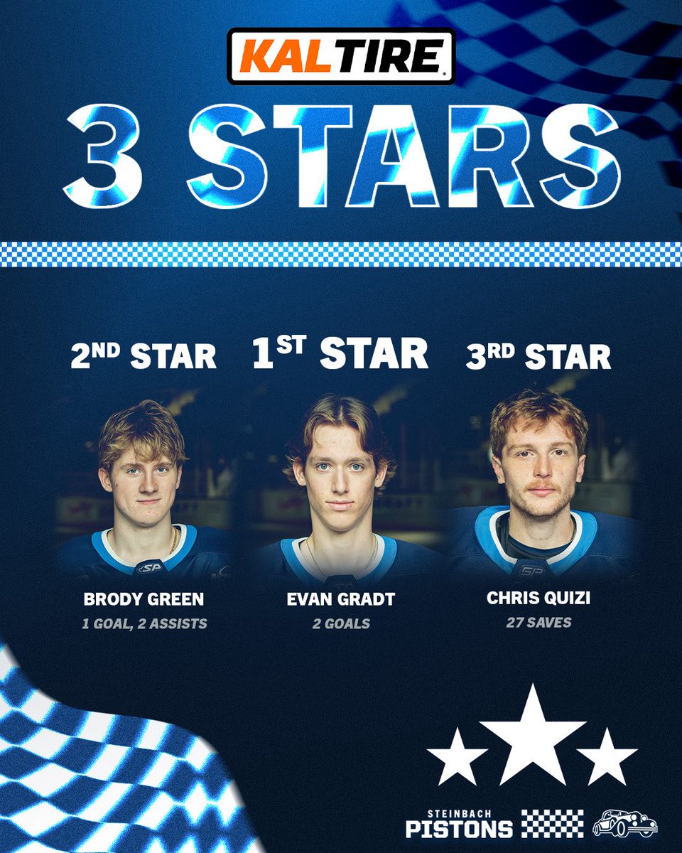 Pistons score 3 in the 3rd to seal the deal in an afternoon clash with the Monarchs! 

Up next: Back at home Friday night versus the Wolverines!

#PistonsHockey