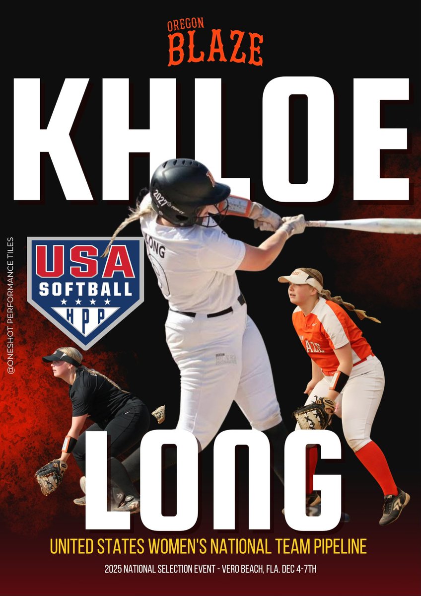 I’m so excited to announce that I was chosen to compete for Region 9 at <a href="/USASoftball/">USA Softball</a> ! Grateful to play at this level and on this stage with some of the best athletes in the nation! Follow along as I post more on this incredible journey! 
#HPP #USAsoftball 

<a href="/OregonBlaze/">Oregon Blaze Fastpitch</a>
