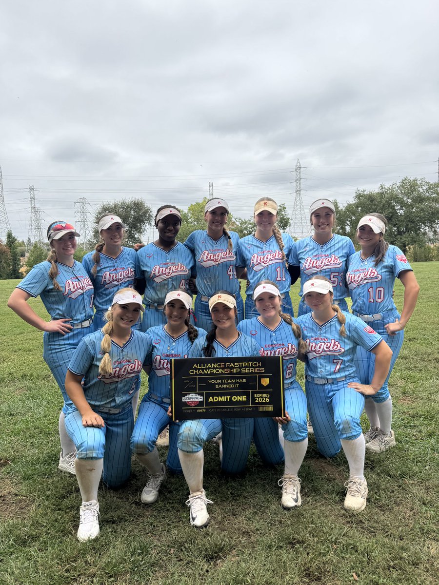 MaddieStead2028's tweet photo. We are now qualified for AFCS 2026!! We went 4-0 and had so much fun!! I had 2 home runs, 1 double, and 1 single!! And thank you @EastonFastpitch for the new #rocketpop!!!
@EastonFastpitch @CASnobarAtlee28 @JessicaVentoza @tarynatlee_ @Nevada_Softball @PacificSoftball @sdsu_softball @UWSoftball @UKsoftball @ucdavissoftball @OU_Softball @TexasTechSB @BroncoSportsSB @ArkRazorbacks @laniricketts10
@UKCoachLawson @SoftballIn31885 @AuburnSoftball