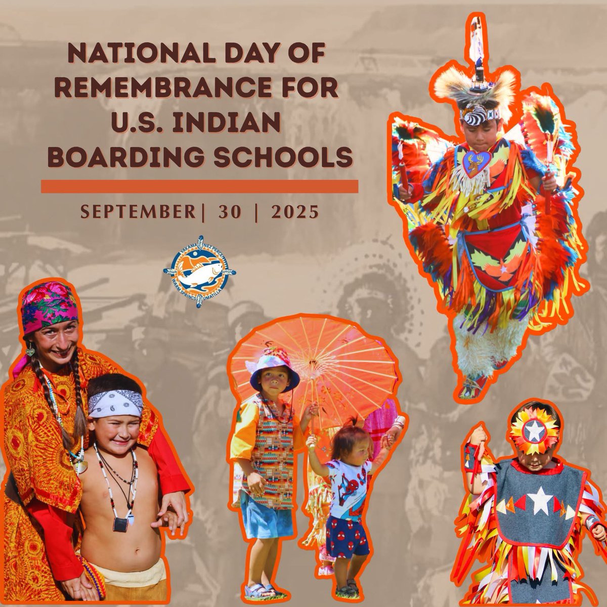 National Day of Remembrance for U.S. Indian Boarding Schools September 30, 2025. The Boarding School era where we were stripped away from speaking our language to mass graves being unearthed in the U.S. &amp; Canada. #EveryChildMatters