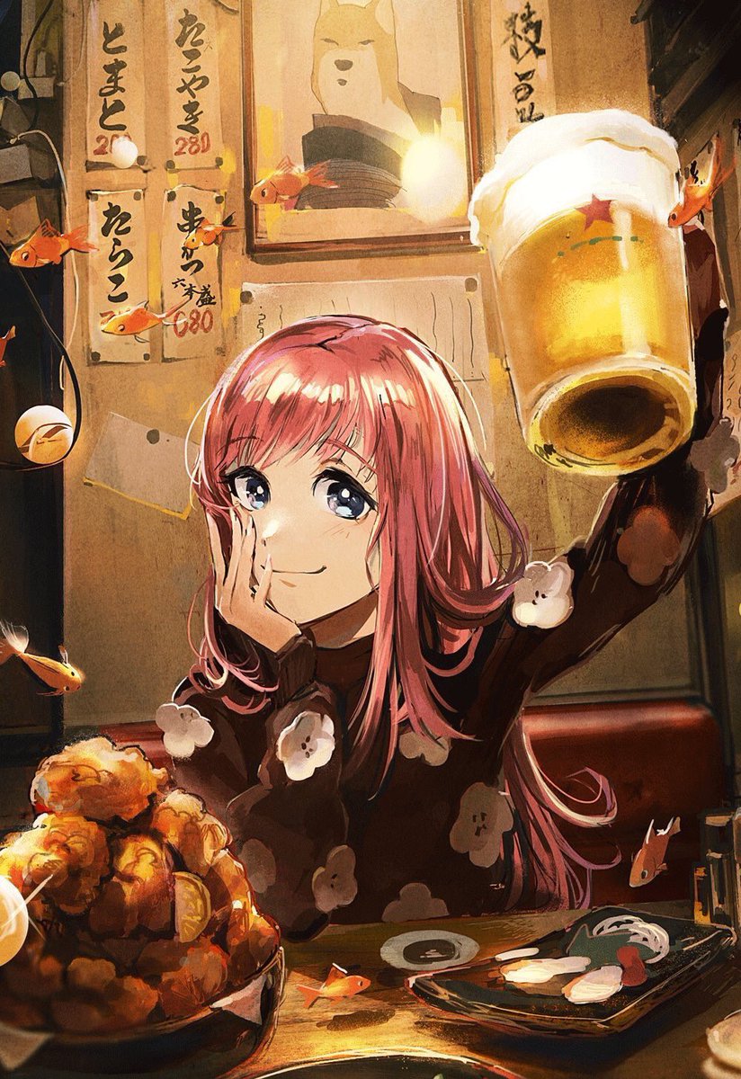 「居酒屋の絵」|ホノカ🌿HONOKAのイラスト