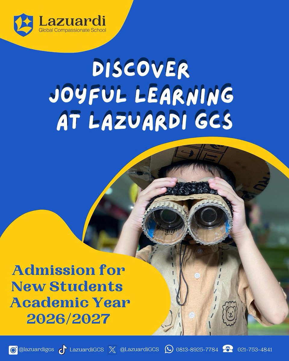 Admission for New Students Academic Year 2026/2027 is now OPEN🤩