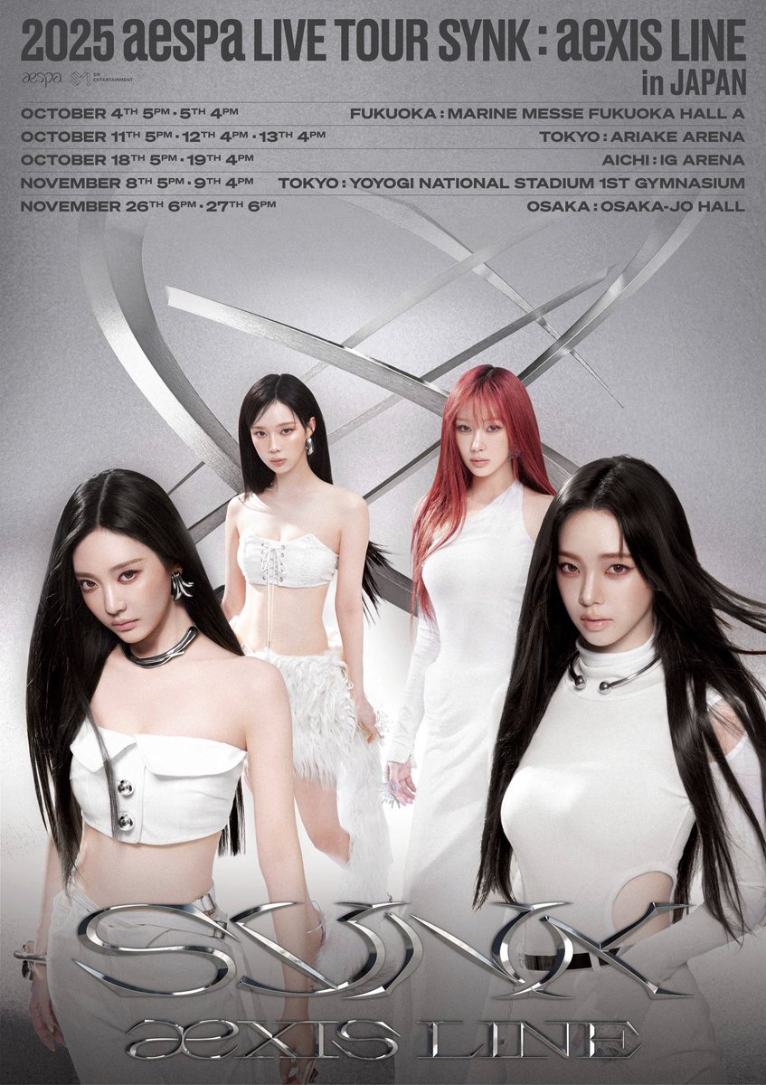 aespaintl's tweet image. aespa October Schedule

🗓️10/4 : aeXIS LINE in FUKUOKA 🇯🇵 Day 1
🗓️10/5 : aeXIS LINE in FUKUOKA 🇯🇵 Day 2
🗓️10/11 : aeXIS LINE in TOKYO 🇯🇵 Day 1
🗓️10/12 : aeXIS LINE in TOKYO 🇯🇵 Day 2
🗓️10/18 : aeXIS LINE in AICHI 🇯🇵 Day 1
🗓️10.19 : aeXIS LINE in AICHI 🇯🇵 Day 2
🗓️10/22 : Offline…