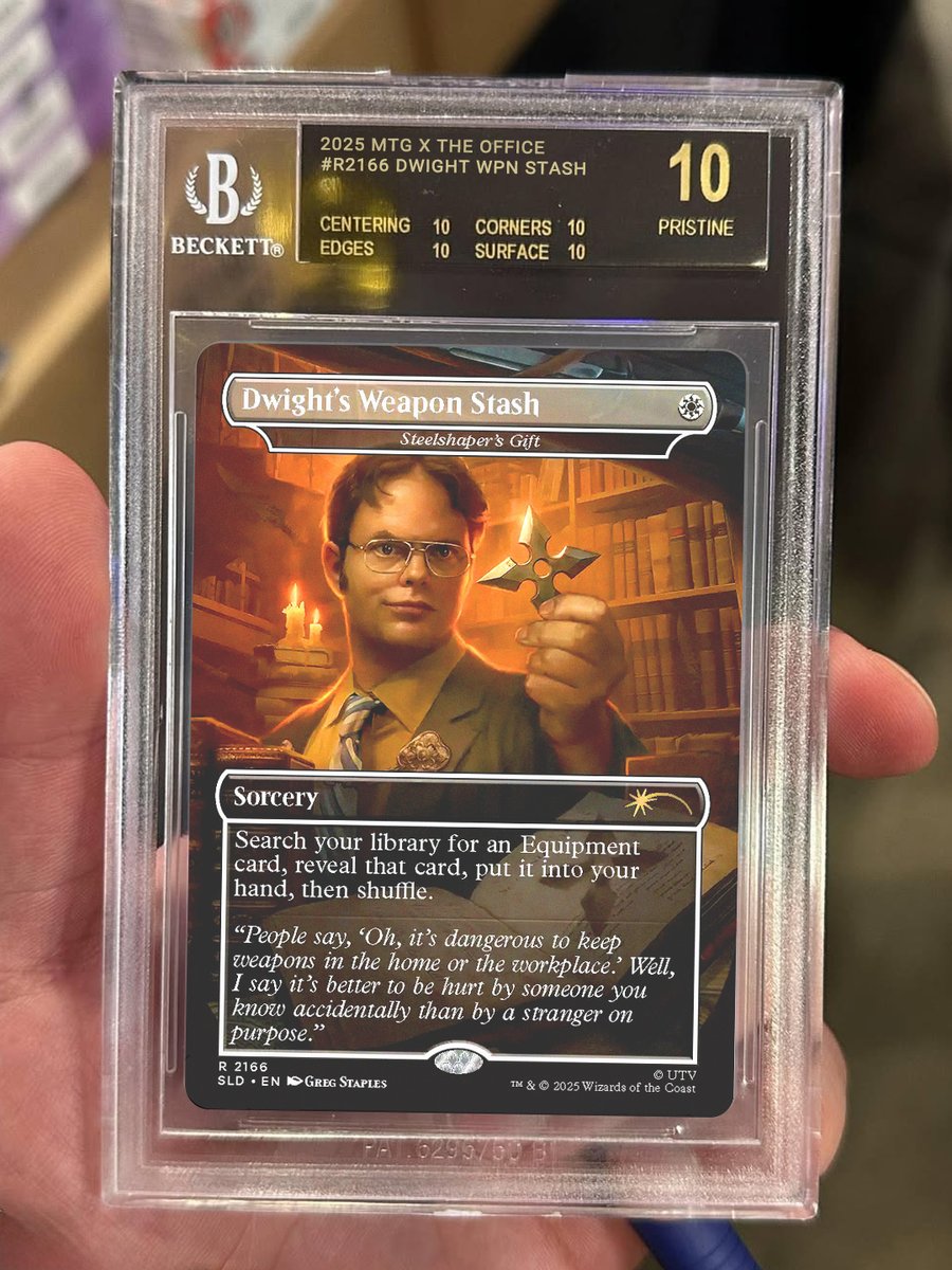 mtg the office cards LotR