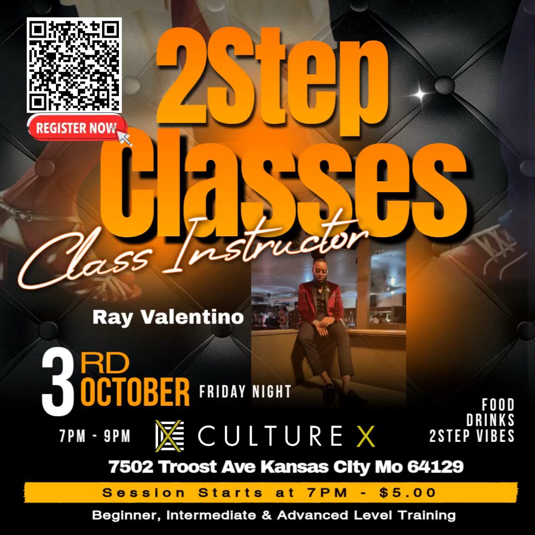 TrayAlexanderr's tweet photo. If you ever hit me up about 2 step lessons, now is the time to get in where you fit in‼️

Meet me at Culture X (the old Ep) this Friday from 7-9! Kitchen and bar will be open!

No matter if you’re a beginner with no experience or looking to get some new moves, we got you covered! https://t.co/HG9VJkk9Ai